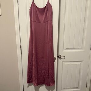 David's Bridal Mauve Dress